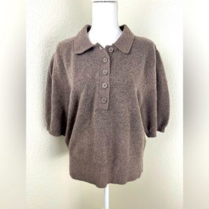 💥NWT💥 A New Day. Short puff sleeve Sweater. Sz XL